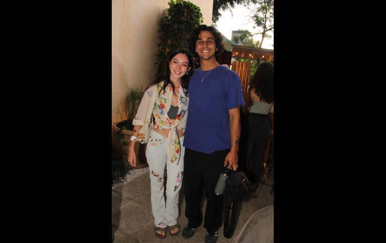 Etienne Fábre y Kaya Williams. GENTE BIEN JALISCO/ Esmeralda Escamilla