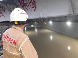 E 7 de septiembre dos personas murieron al quedar atrapadas en el paso a desnivel de Periférico y avenida central Guillermo González Camarena. ESPECIAL