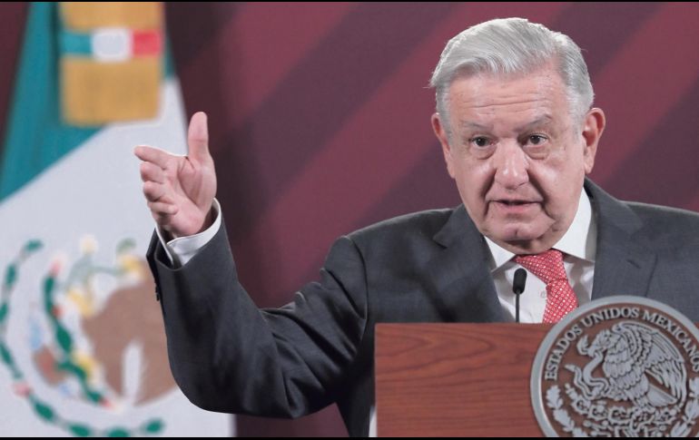 Andrés Manuel López Obrador, presidente de México. EL INFORMADOR/ Archivo