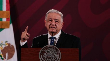 López Obrador afirmó que le consta, que Juan Collado fue el abogado más cercano al expresidente Carlos Salinas de Gortari y otros políticos mexicanos. SUN / G. Pano