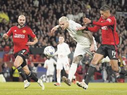 Mauro Icardi se encargó de propinarle su sexta derrota en 10 partidos al ManU. AP