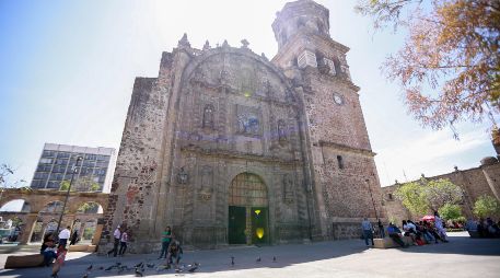 El templo del San Francisco está ubicado en el Centro Histórico de Guadalajara. EL INFORMADOR / ARCHIVO