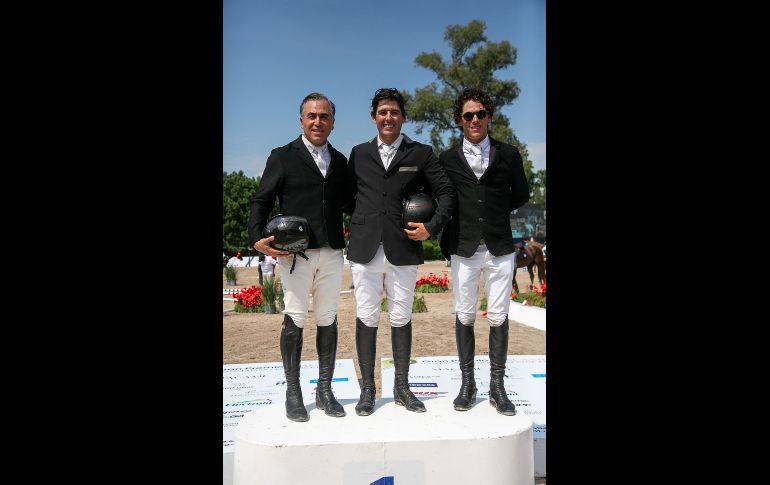 Héctor Caro, Arturo Parada y Juan Pablo Gaspar. GENTE BIEN JALISCO/ Jorge Soltero