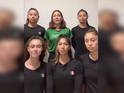 En el video se ve a las deportistas solicitando auxilio para salir de Israel. ESPECIAL