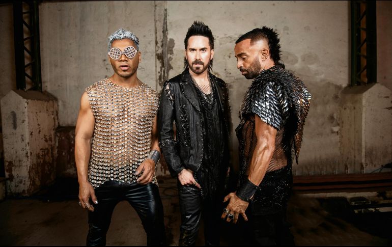 (De izquierda a derecha) Samo, Pablo Hurtado y Mario Domm. CORTESÍA