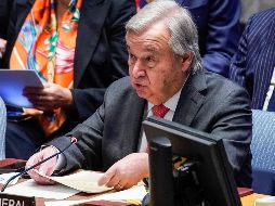 ANTÓNIO GUTERRES. Israel se ha mostrado muy crítico con la ONU en general y con el secretario general por su presunta parcialidad en el conflicto en favor de los palestinos. EFE / E. Munoz