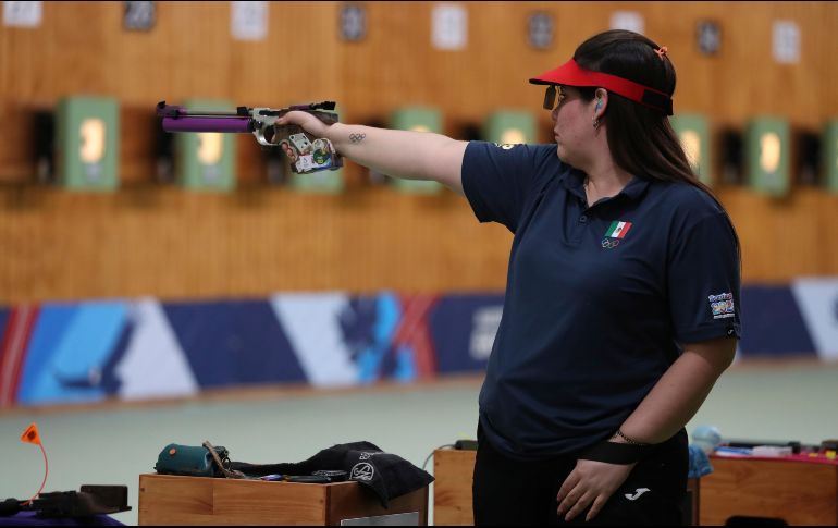 La actuación de Alejandra Zavala continúa en estos Juegos Panamericanos y hoy también sumó otra plaza olímpica para París 2024. EFE / A. Thomasa