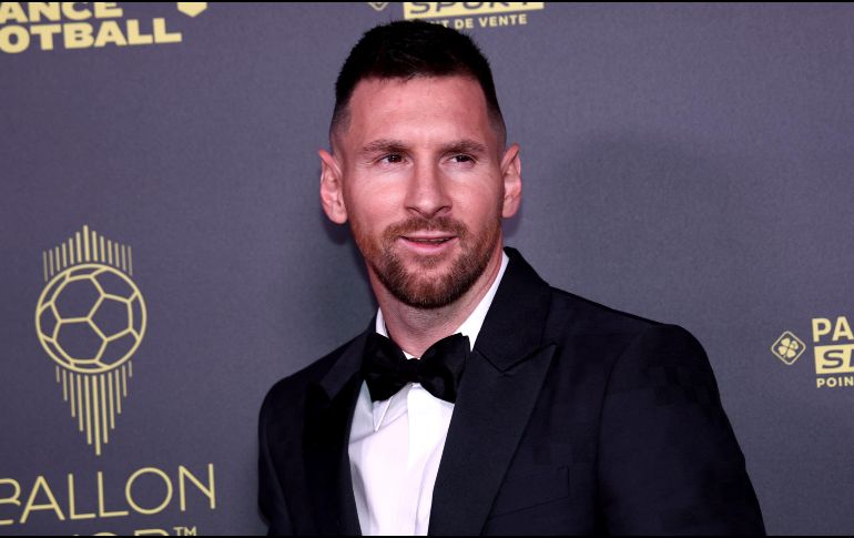 A sus 36 años, el futbolista argentino ganó por octava ocasión el Balón de Oro. EFE/ M. BADRA.