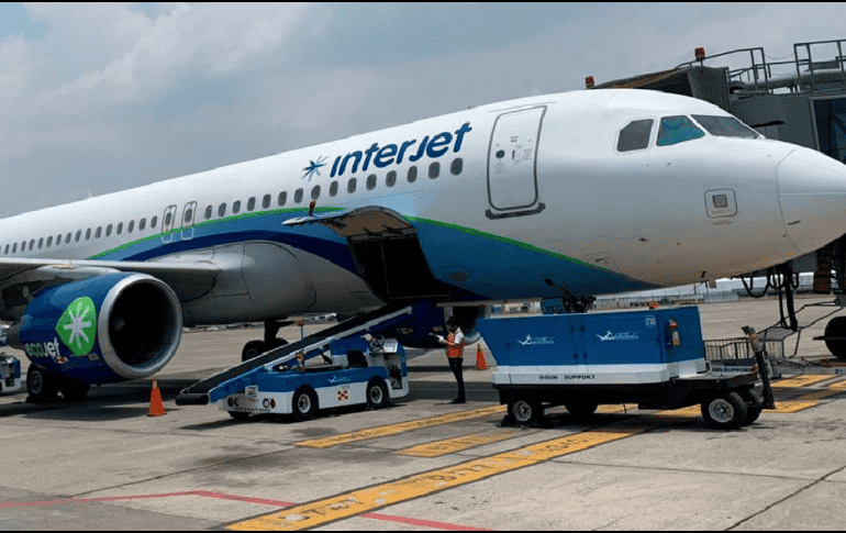 El presidente Andrés Manuel López Obrador insistió en que el gobierno mexicano no rescatará a Interjet. Especial/ Interjet.