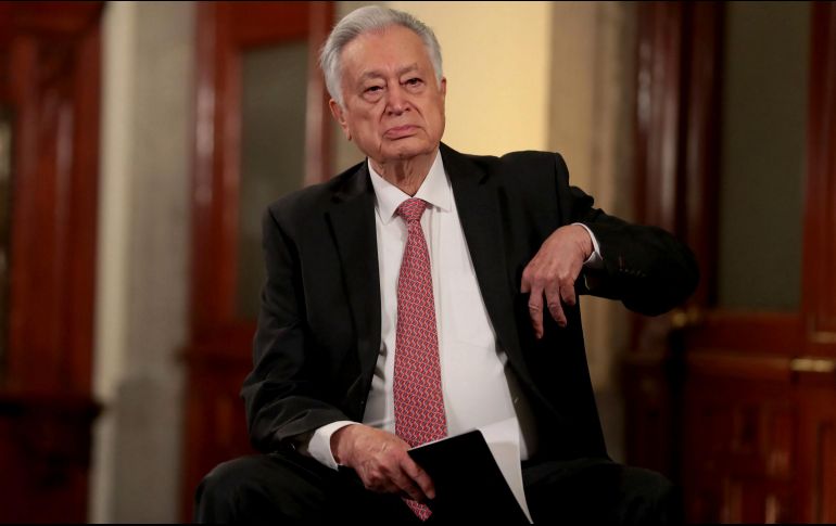 Manuel Bartlett es un político mexicano que tiene 87 años. SUN / ARCHIVO