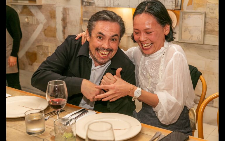 Alejandro Almanza y Reiko Hamano. GENTE BIEN JALISCO/ Jorge Soltero