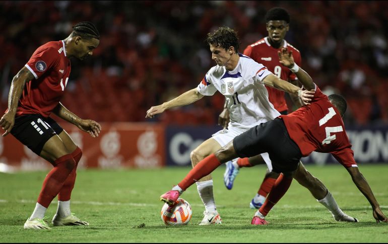 El resultado da a Estados Unidos el pase a la semifinales de la Liga de Naciones y un boleto para la Copa América 2024, de la que será anfitrión. AP/A. Mohammed