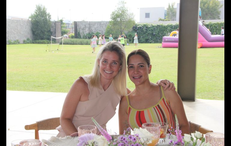 Nuria Bernat y Maggie Jiménez. GENTE BIEN JALISCO/ Esmeralda Escamilla