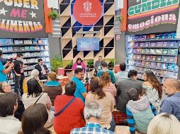 Presentación del catálogo, en el marco de la FIL 2023. CORTESÍA