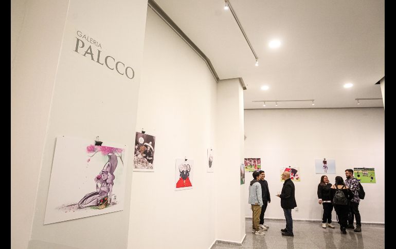 Qucho agradeció la apertura de PALCCO para exponer su obra, un total de 26 cartones publicados durante los últimos 4 años. EL INFORMADOR / H. Figueroa