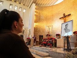 Familiares, amigos y excolaboradores de Aristóteles Sandoval, asesinado hace tres años en Puerto Vallarta, acudieron a una misa conmemorativa en un templo de la colonia Puerta de Hierro. EL INFORMADOR/H. Figueroa