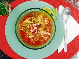 Usando proteína no animal podemos conservar los sabores del pozole. CORTESÍA