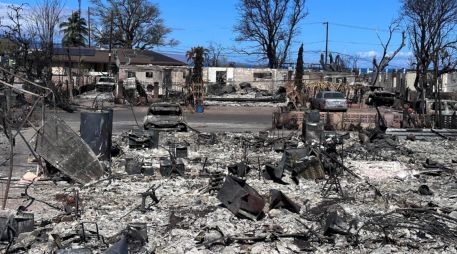 En cuanto a los sucesos que supusieron un mayor coste económico para los habitantes del territorio, fueron los incendios forestales de Hawái en agosto. EFE / ARCHIVO