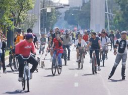 El Ayuntamiento de Guadalajara explicó que los trabajadores de la Vía exhortaron a los manifestantes para que respetaran el paseo, pero no les hicieron caso. ESPECIAL