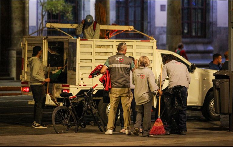 Los problemas de recolección de basura obligaron a que el Ayuntamiento de Guadalajara anunciara un turno nocturno desde el martes pasado. EL INFORMADOR/H. Figueroa