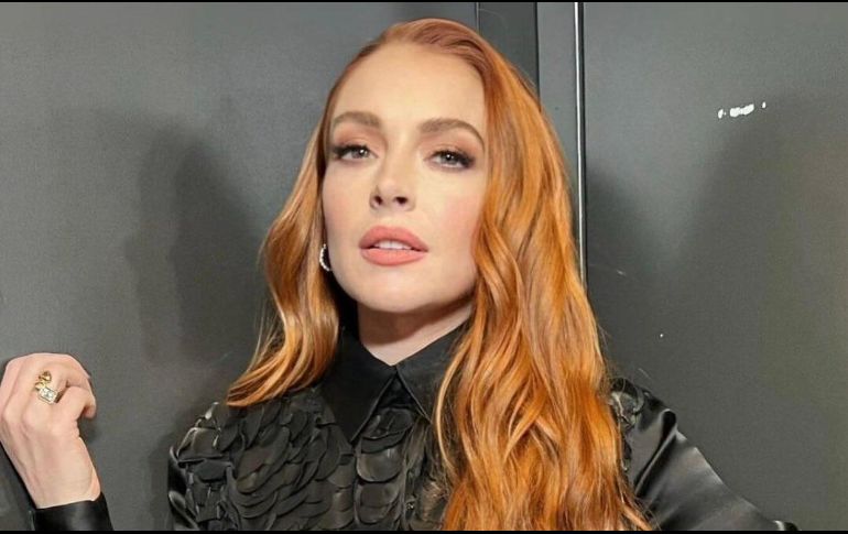 Lindsay voló a Estados Unidos para participar en el medio día de grabación. INSTAGRAM/ @lindsaylohan.