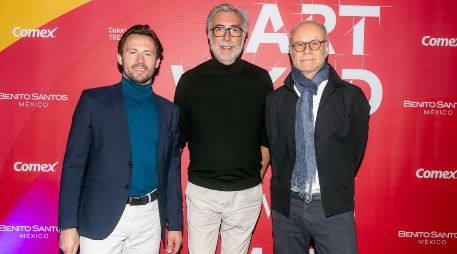 Adam Moscicki, Jean-Philippe Vernes y Frédéric Goldschmidt. GENTE BIEN JALISCO/ Jorge Soltero