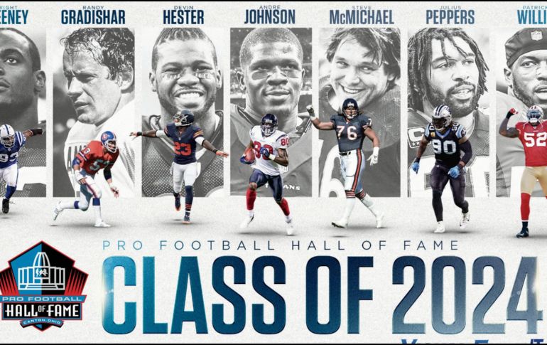 Con las nuevas selecciones, el Salón de la Fama del Fútbol Americano Profesional tendrá al menos a un jugador de cada franquicia de la NFL. ESPECIAL