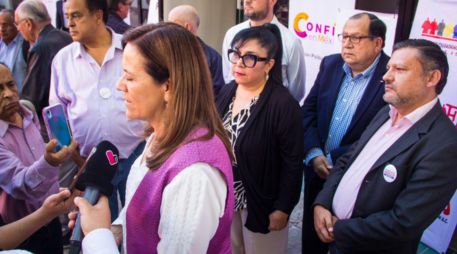 Salvador Cosío de Confío en México, Cecilia Carreón del Foro Plural Jalisco, Rubén Isaac López de Rescate México, Bruno Maggiani de Xochilovers Jalisco. CORTESÍA