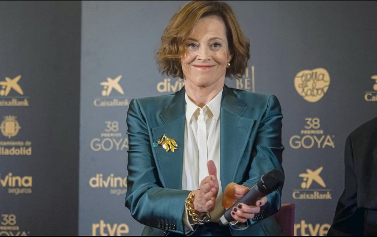 La actriz se confesó fan del cine de España. EFE