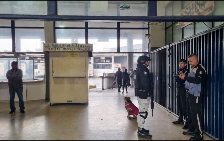 Desde las 9:00 horas de este viernes las operaciones en la terminal se realizan de manera normal. EL INFORMADOR/ J. Velazco