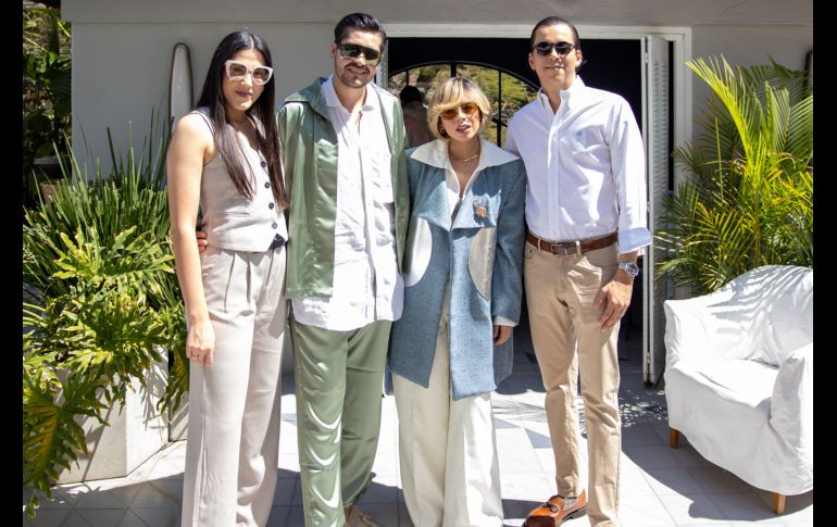 Ana Karen Mendoza, Alaim Baruch, Paulina Luna y Perce González. GENTE BIEN JALISCO/ Christian Pérez