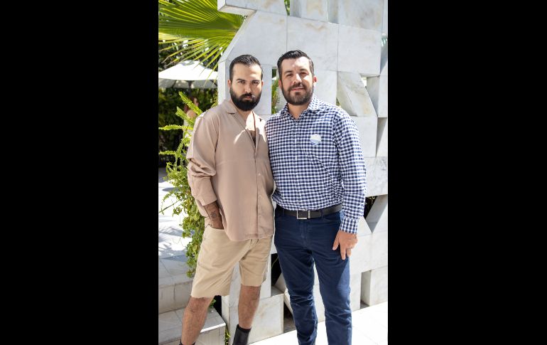 Jacobo sin A y Jesús Gómez. GENTE BIEN JALISCO/ Christian Pérez