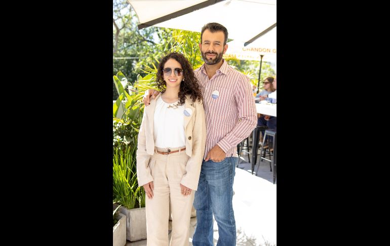 Ale Arce y Edgar Mejía. GENTE BIEN JALISCO/ Christian Pérez