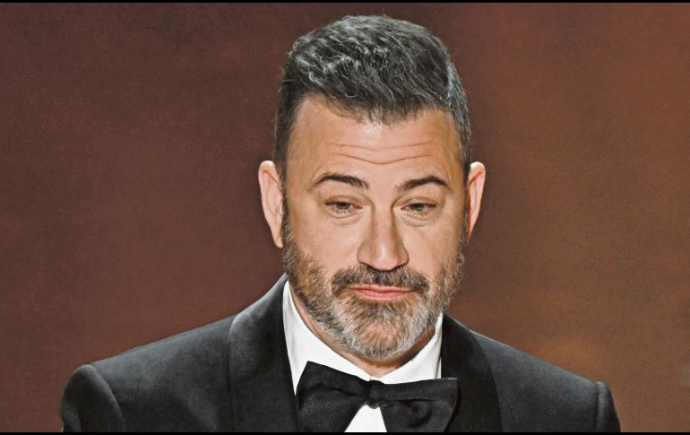 Jimmy Kimmel, el anfitrión de la pasada entrega de los Oscar aprovechó la ceremonia para hablar de las huelgas en Hollywood. AFP