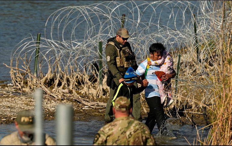 “Ley Abbott”. El Gobierno de Texas busca el aval de la normatividad para aumentar las deportaciones. AP/E. Gay