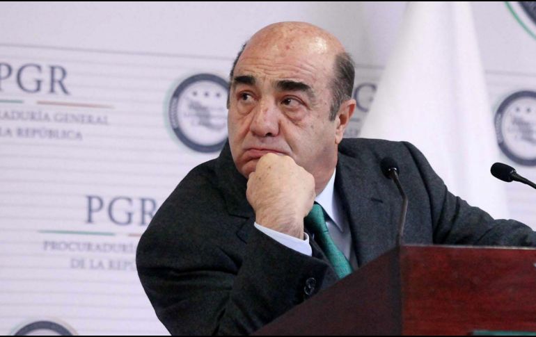 El juez rechazó que Murillo Karam portará un brazalete electrónico, ya que lo consideró una medida de resguardo improcedente. SUN/ ARCHIVO.