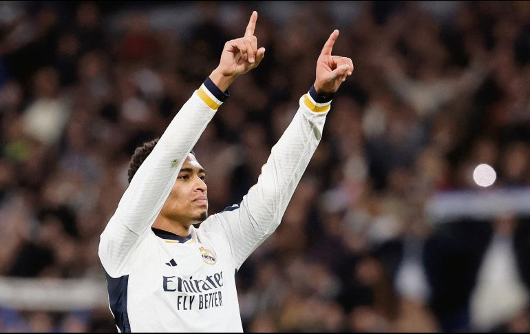 Jude Bellingham se ha convertido en poco tiempo en una gran figura del Real Madrid y hoy lo necesitarán más que nunca. AFP/O. Del Pozo