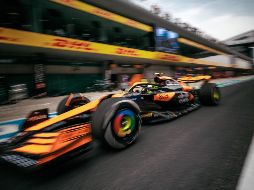 Lando Norris. La primera Carrera Sprint de la temporada se realizará este viernes a las 21:00 horas. EFE/A. Plavevski