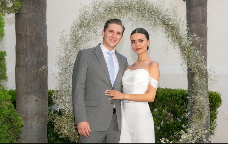 Andrés García de la Vega y Estefanía Barrera. GENTE BIEN JALISCO/ Jorge Soltero