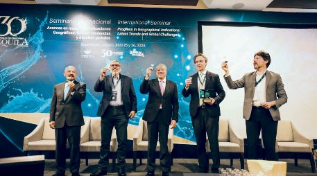 Culminó el seminario internacional en el marco de los festejos de los 50 años de la Denominación de Origen Tequila y el 30 Aniversario del Consejo Regulador del Tequila. ESPECIAL