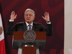 El Presidente Andrés Manuel López Obrador criticó las acciones de maestros y normalistas de Ayotzinapa. SUN/ARCHIVO