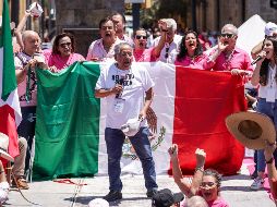 La Marea Rosa en Jalisco reunió a personas de diferentes municipios, profesiones, oficios y sectores de Jalisco. EL INFORMADOR / H. Figueroa