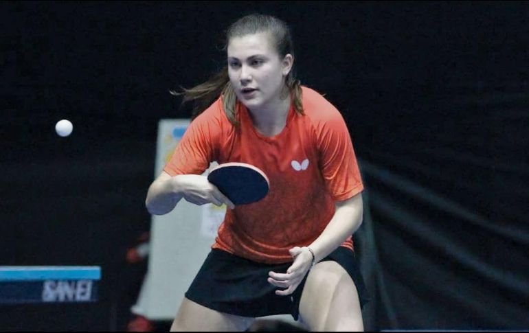 Arantxa Cosío selló su boleto olímpico en un certamen en Perú. ESPECIAL