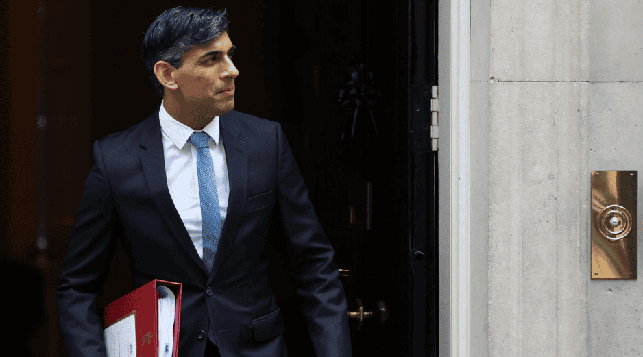 El primer ministro británico, Rishi Sunak. EFE / N. Hall