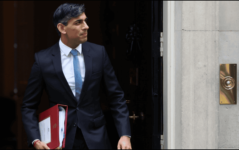 El primer ministro británico, Rishi Sunak. EFE / N. Hall