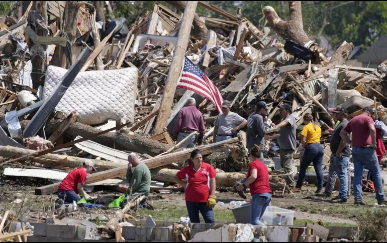El nuevo riesgo de clima extremo en Iowa, que incluye posibles tornados, se producirá 