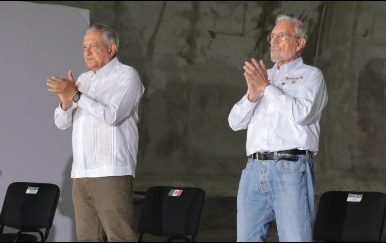 El presidente lamentó el fallecimiento de Jorge Arganis Díaz Leal a través de un tuit publicado en su cuenta de X. ESPECIAL / X: @lopezobrador_