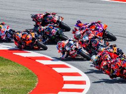 El vigente campeón Francesco Bagnaia (Ducati Lenovo Team) no falló esta vez y frío y calculador como siempre corrió para ir de menos a más  y olvidarse del error de ayer. EFE / ARCHIVO