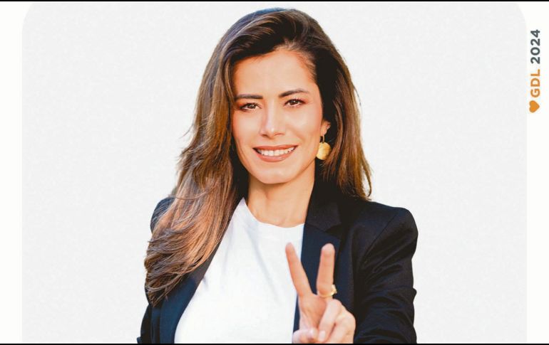 El PREP cerró con ventaja para Verónica Delgadillo en el Ayuntamiento de Guadalajara. ESPECIAL