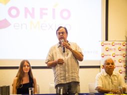 La organización civil «Confío en México» contó con el respaldo de otras alrededor de 40 organizaciones de la sociedad. ESPECIAL / CONFÍO EN MÉXICO